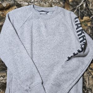 Carhartt Women's Heather Gray Crewneck Sweater